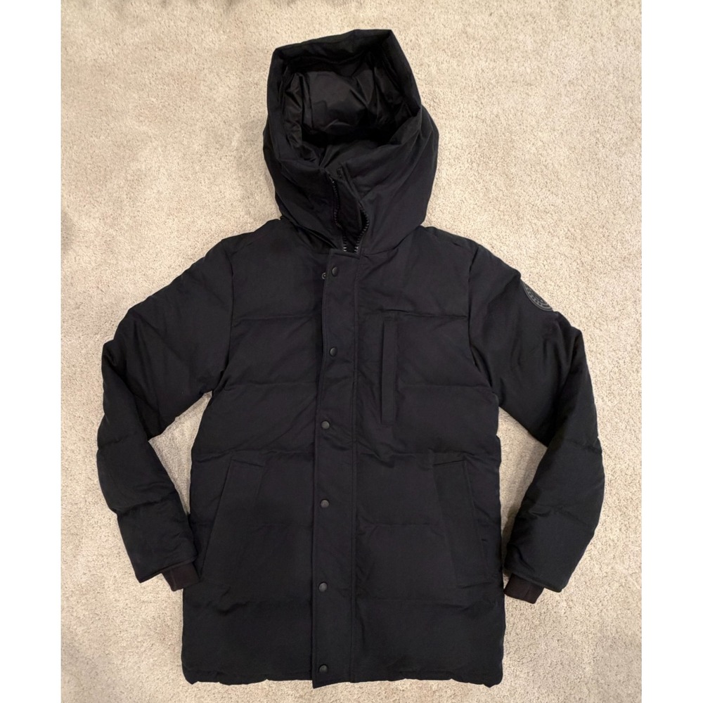 Canada Goose Mens Carson‎ Down Parka CC Small Black (2079MB2) Black label